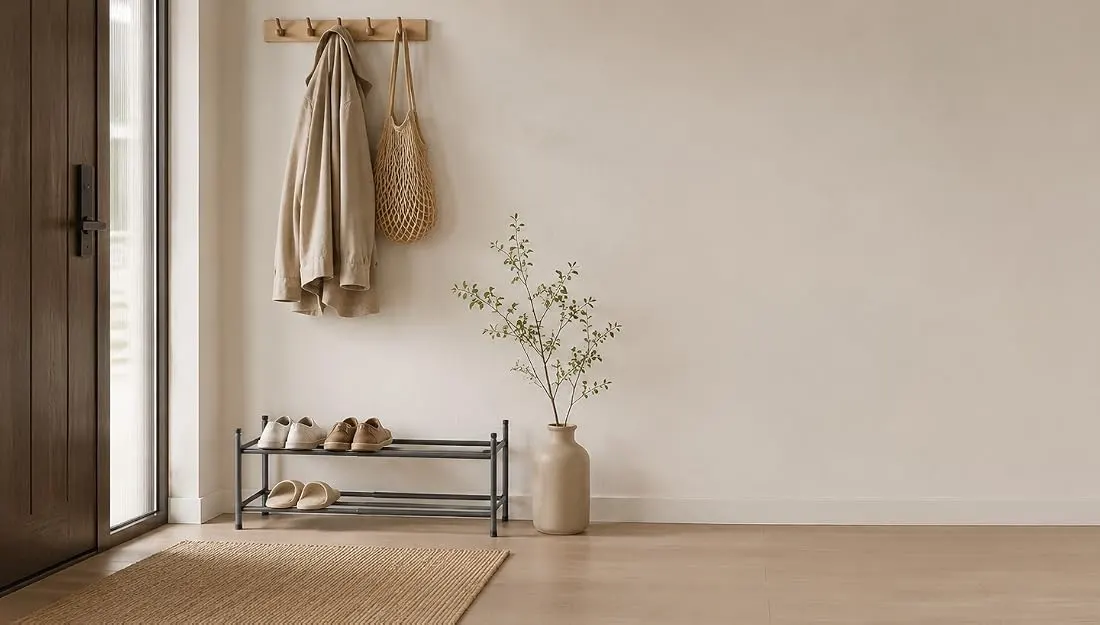 A Calm Entryway — STORAGE MANIAC